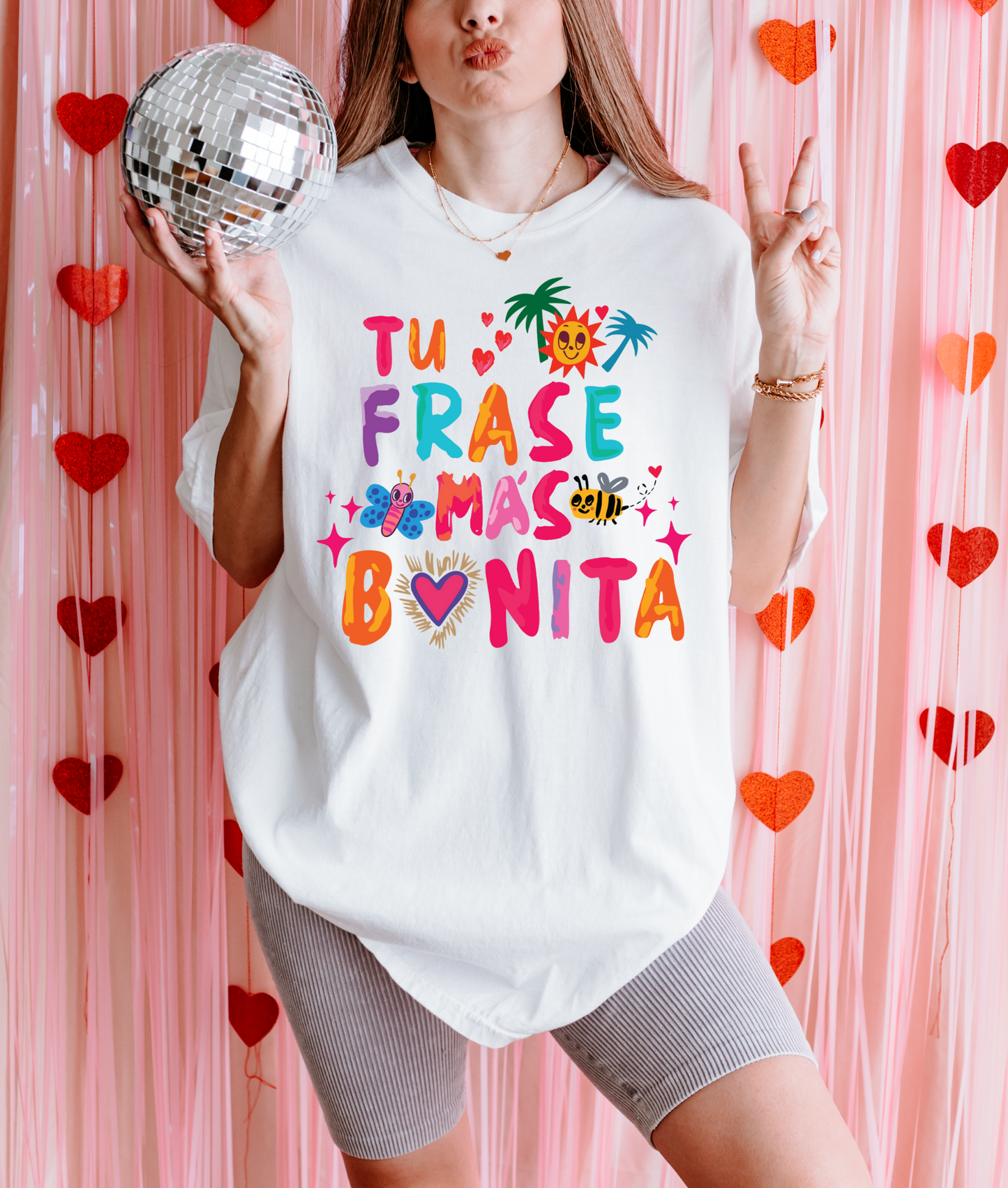 Personalized T-shirt "Your most beautiful phrase"