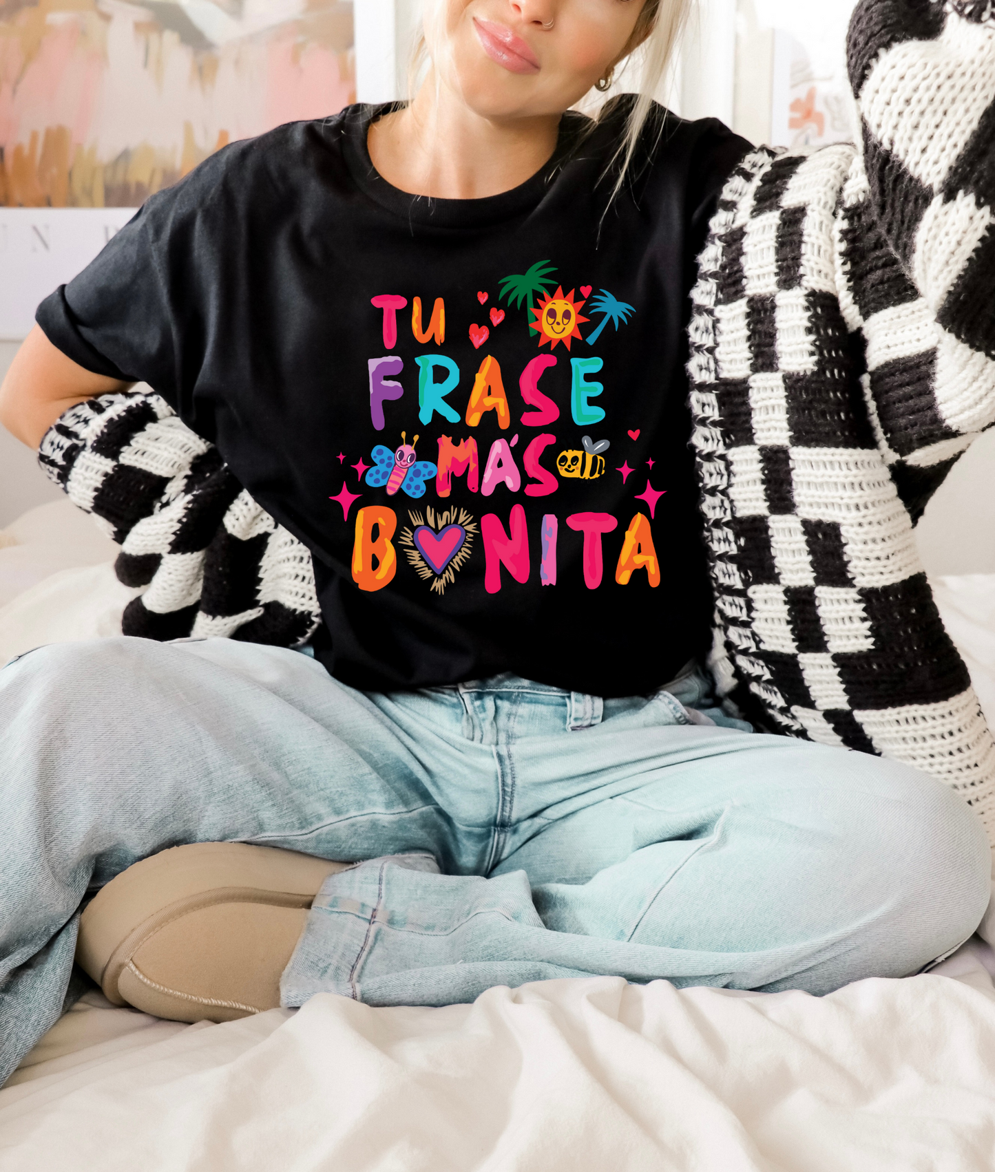 Personalized T-shirt "Your most beautiful phrase"