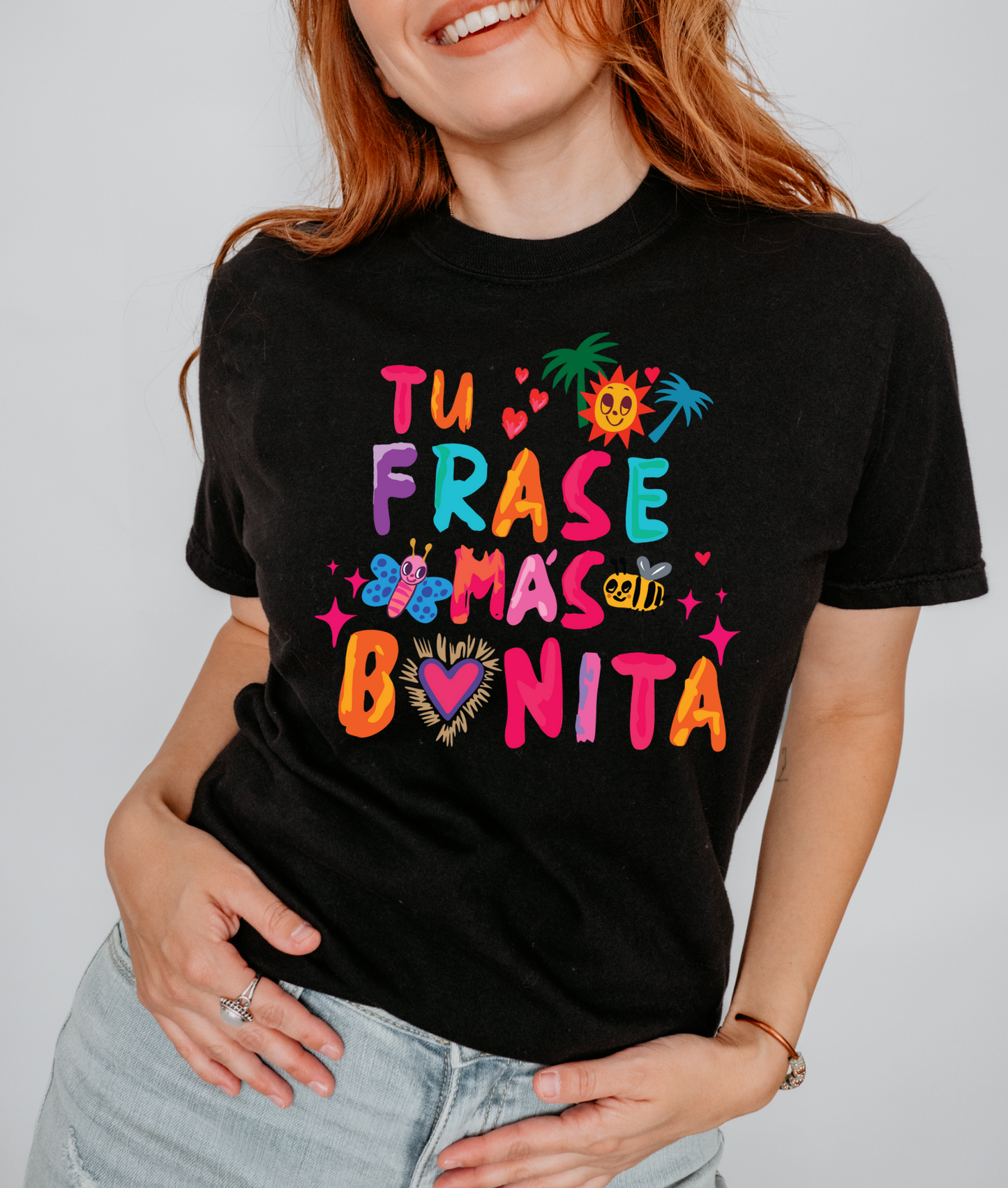 Personalized T-shirt "Your most beautiful phrase"