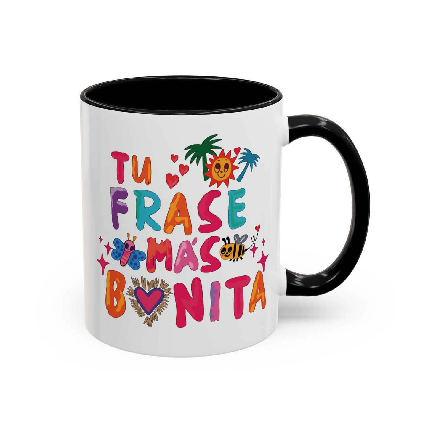 Personalized Mug ¨Your most beautiful phrase¨