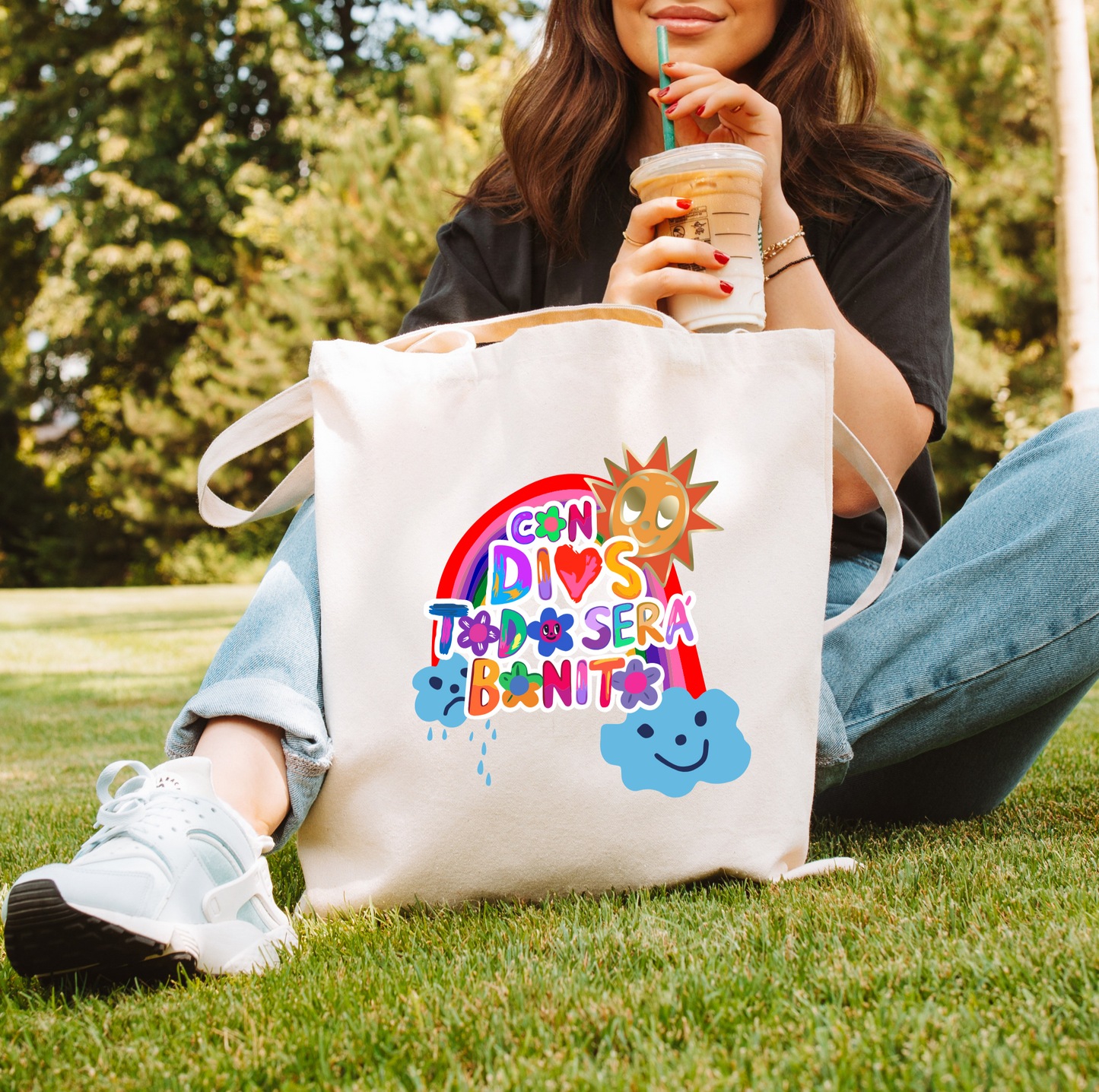 Tote Bag Eco - Con Dios Todo Será Más Bonito