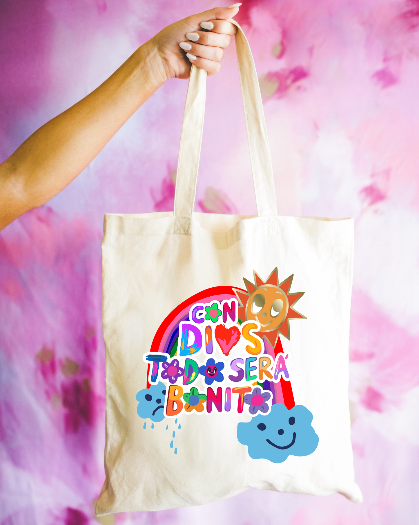 Tote Bag Eco - Con Dios Todo Será Más Bonito