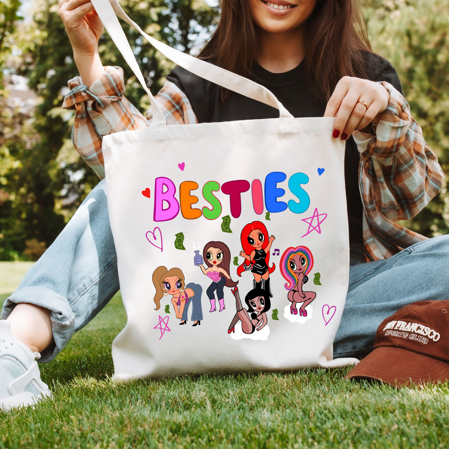 Tropical Tote Bag 'The Most Beautiful Bride'