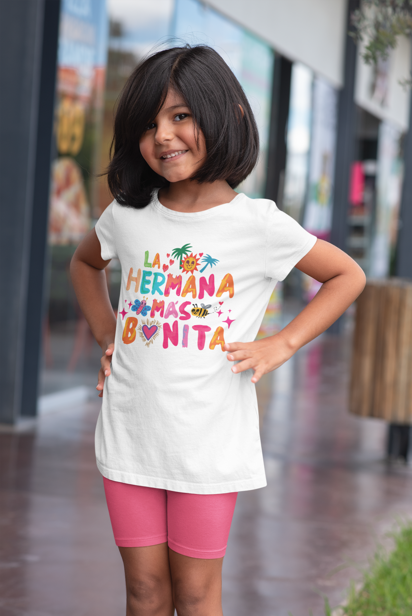 'The Prettiest Sister' Girls T-Shirt