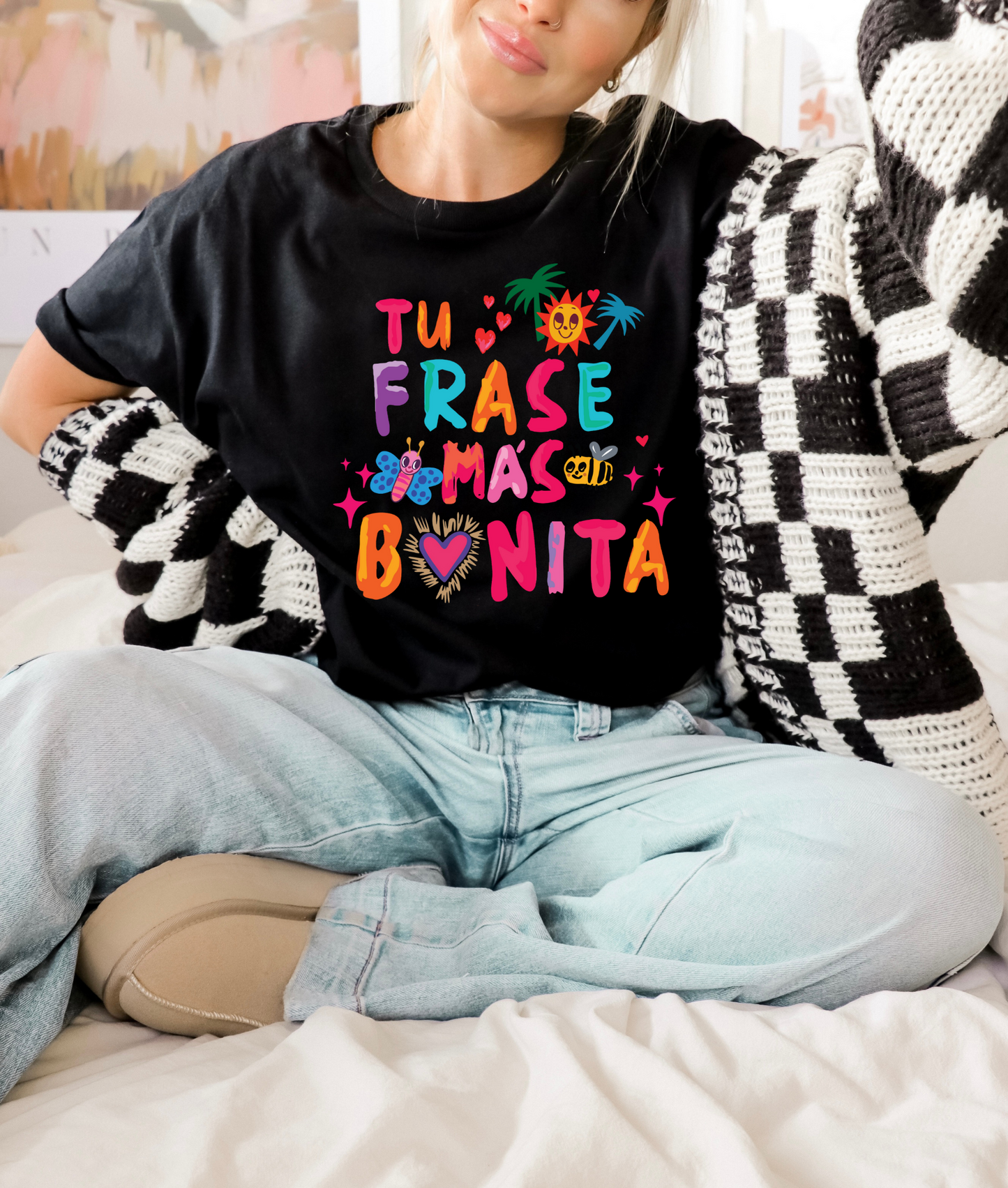 Camiseta Personalizada  "Tu frase más bonita"