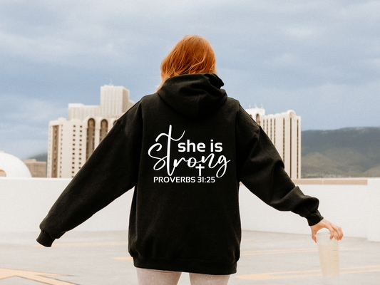 Sudaderas con Capucha  - She is Strong