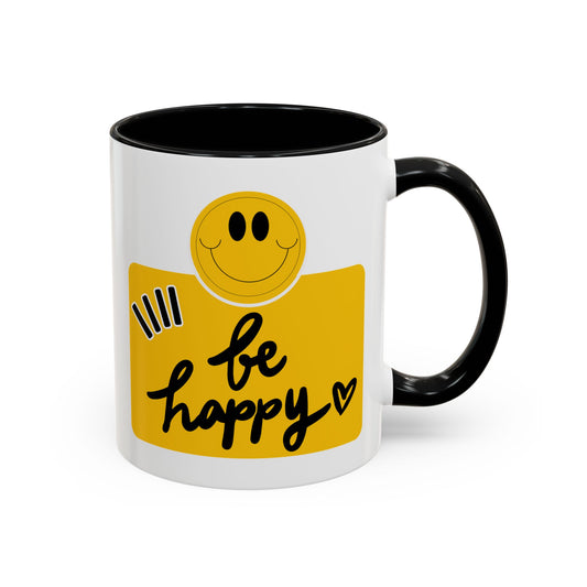 Taza Motivacional - Be Happy