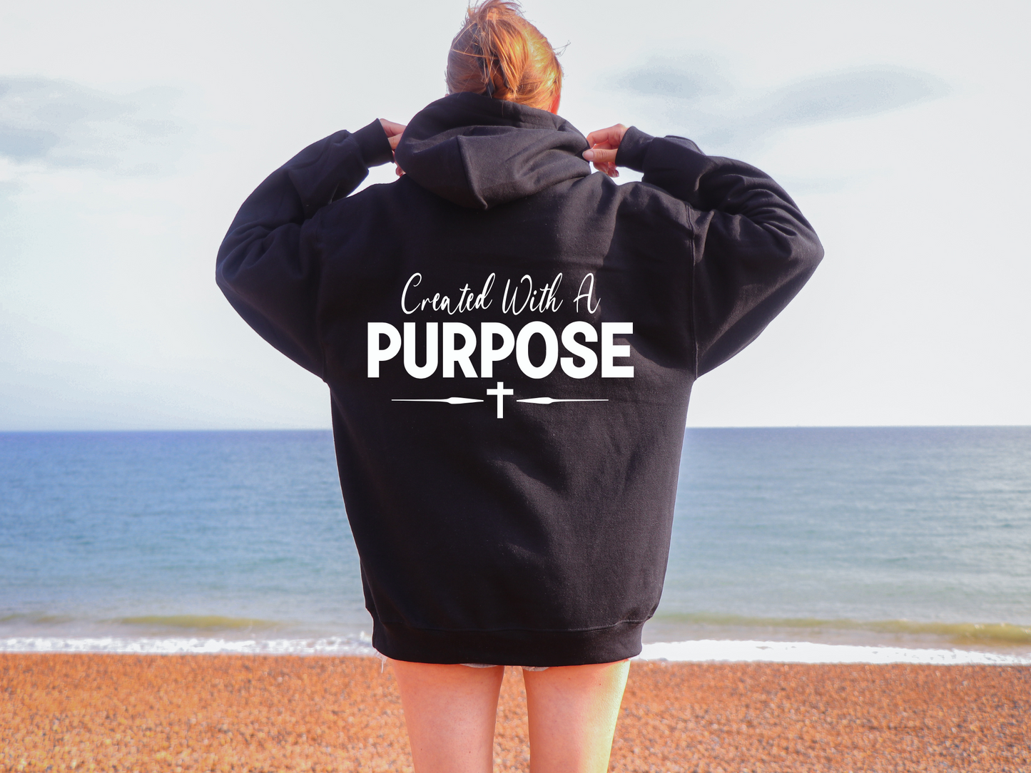 Sudaderas con Capucha - Created Whit a Purpose