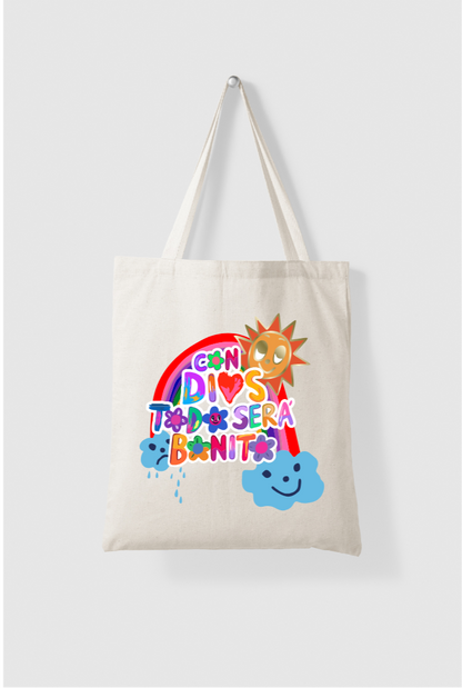 Tote Bag Eco - Con Dios Todo Será Más Bonito