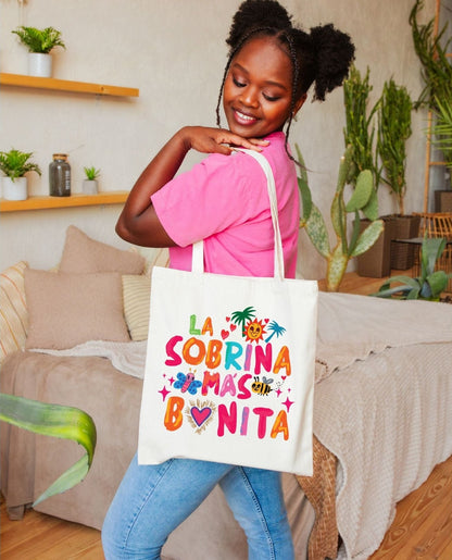 Tote Bag Tropical 'La Sobrina Más Bonita'