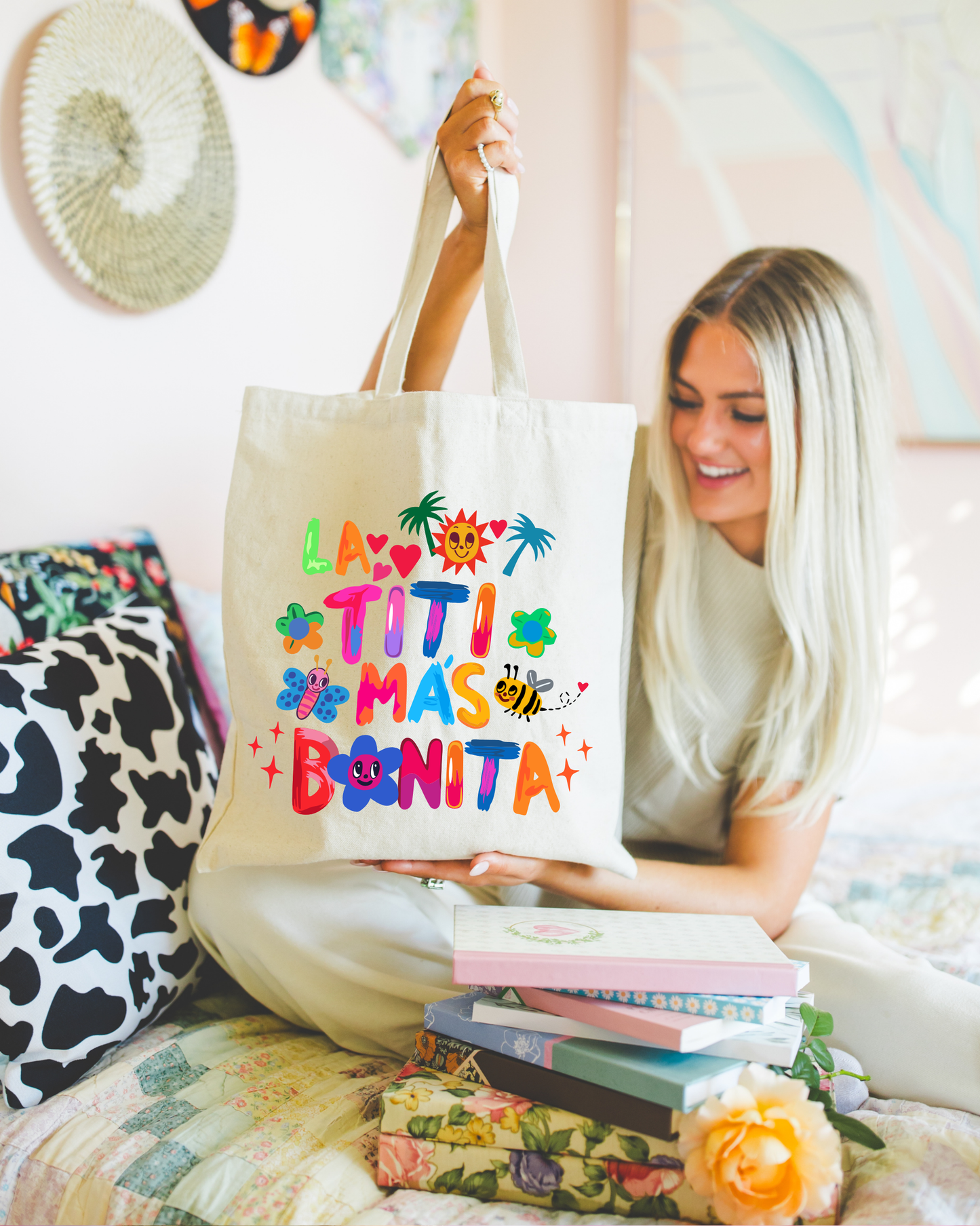 Tote Bag Tropical 'La Titi Más Bonita'