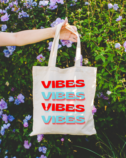 Tote Bag Eco - Vibes Vibes Vibes