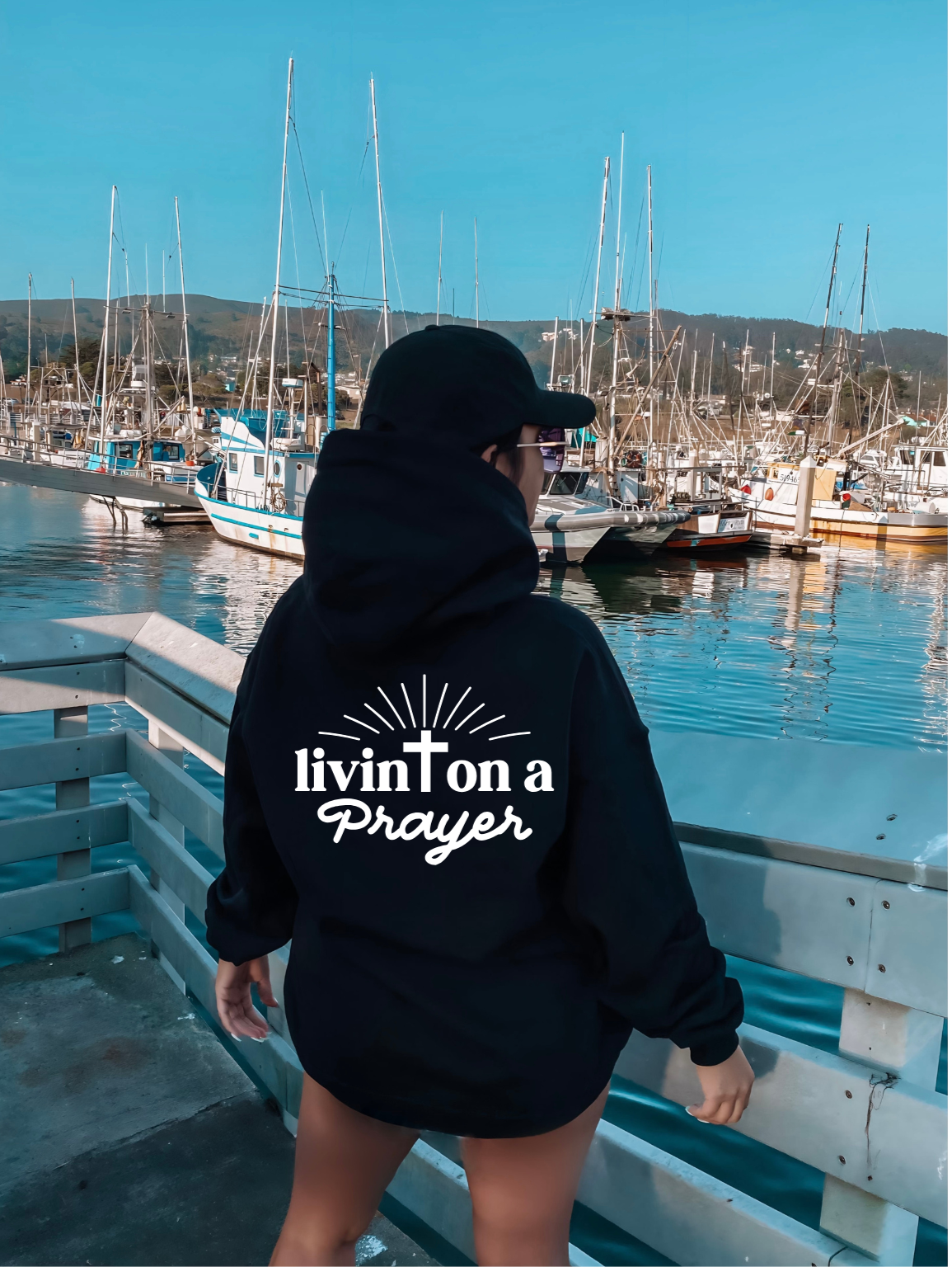 Sudaderas con Capucha - Living On a Prayer