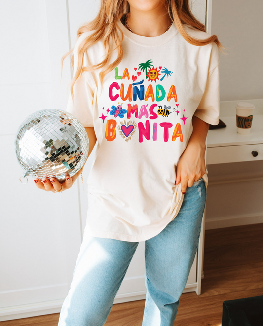 Camiseta "La Cuñada Más Bonita"