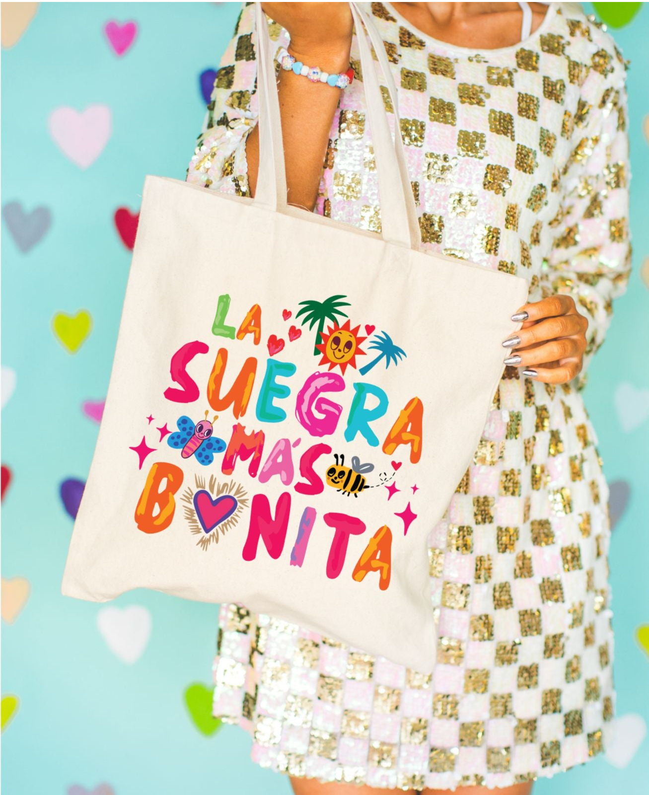 Tote Bag Tropical 'La Suegra Más Bonita'