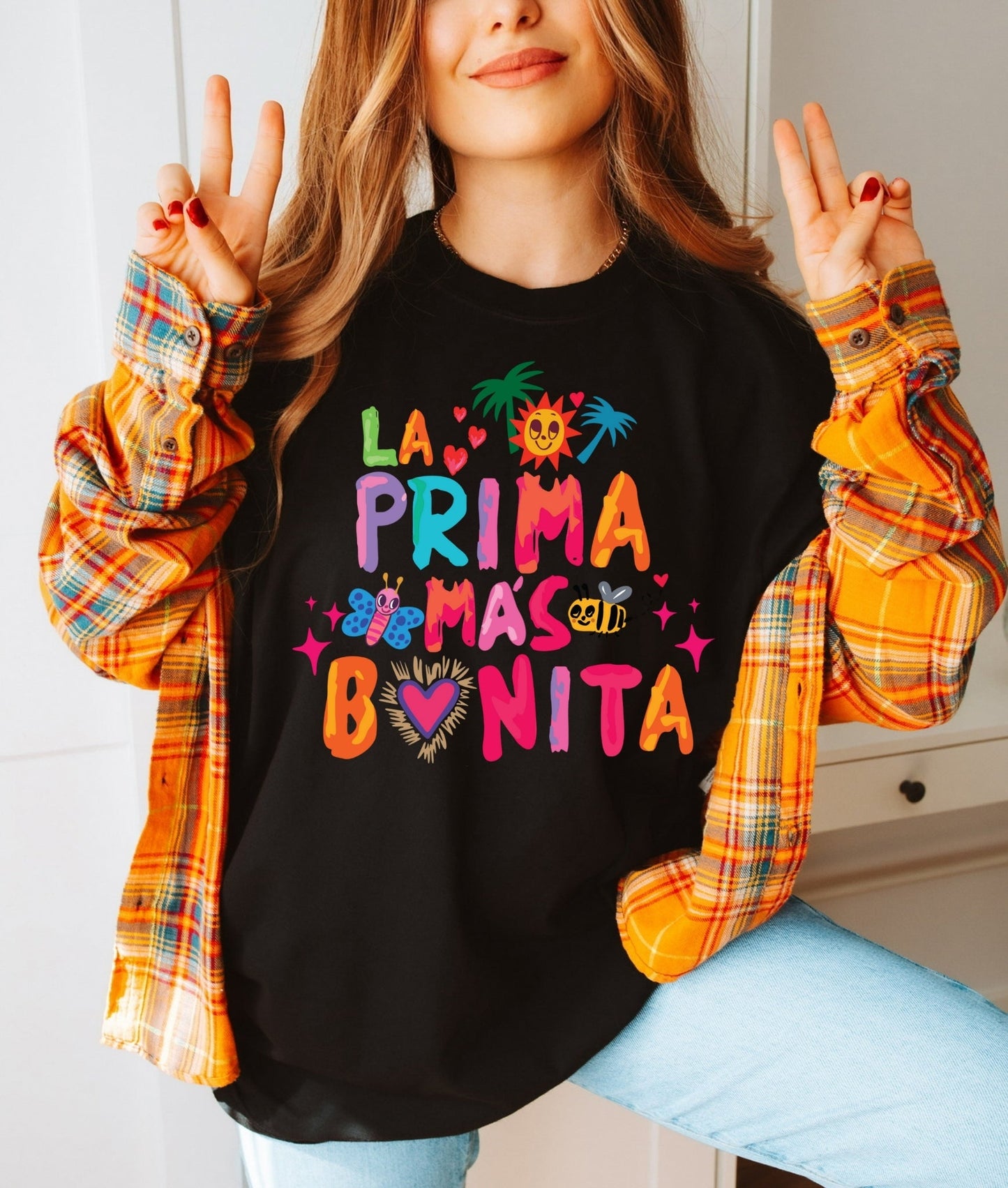 Camiseta "La Prima Más Bonita"