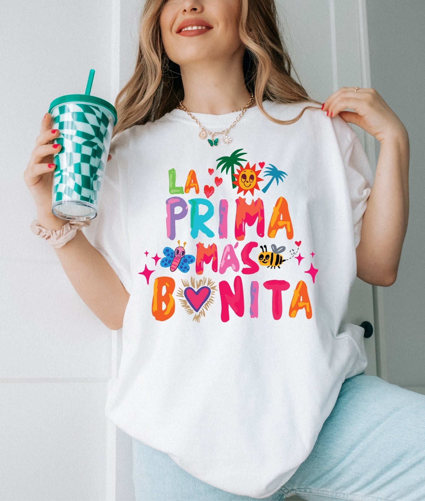 Camiseta "La Prima Más Bonita"