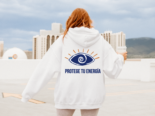 Sudadera con Capucha de Ojo Turco – Protege tu Energía