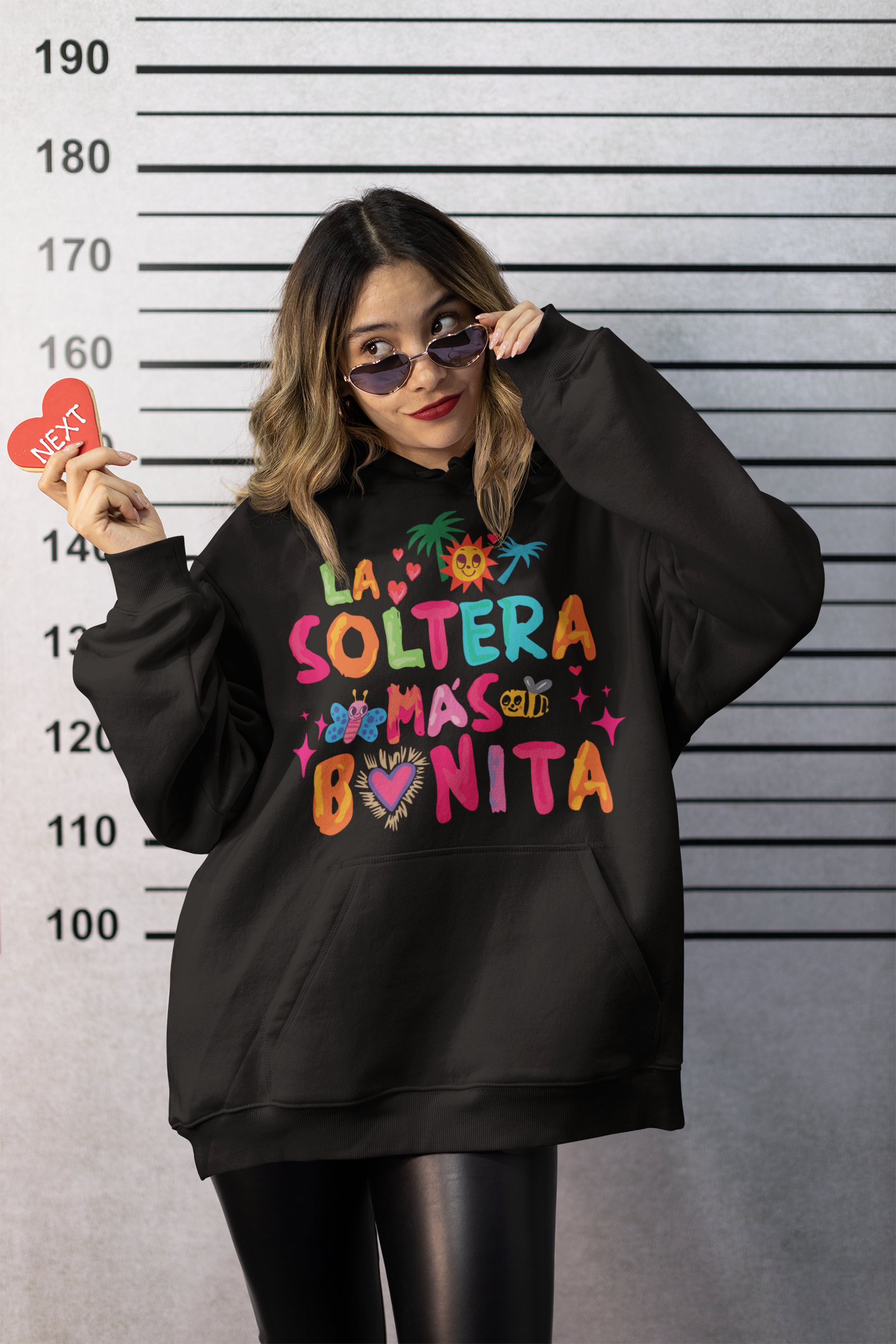 Sudadera con capucha La soltera más bonita