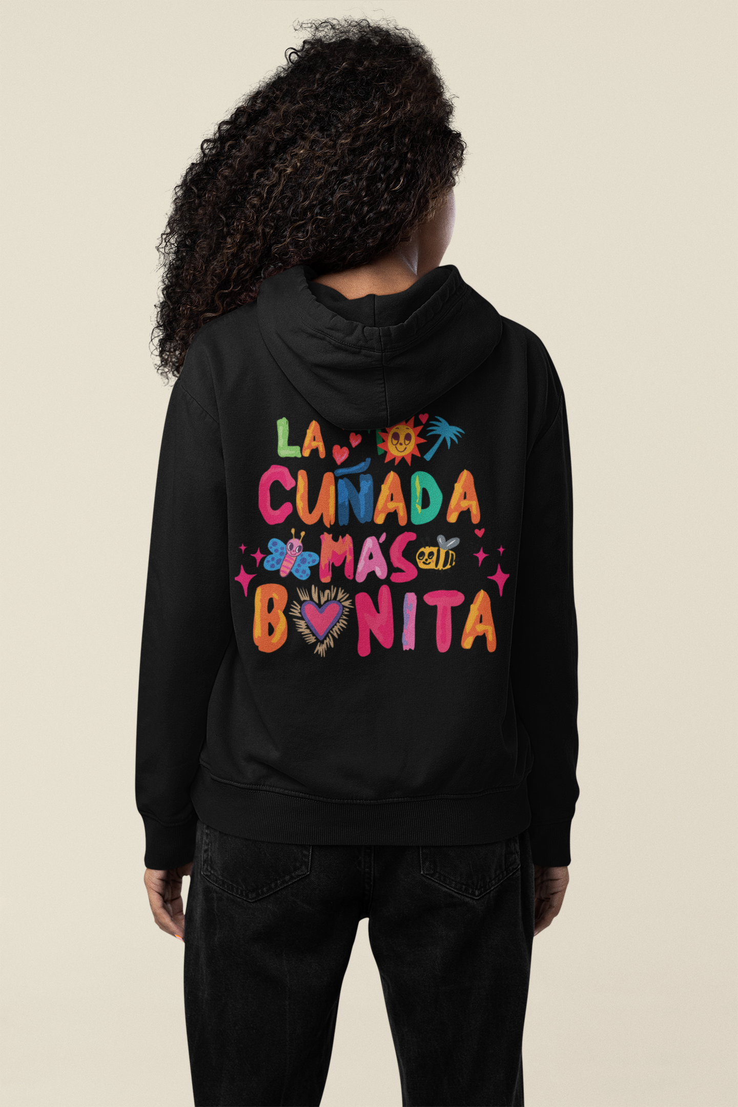 Sudadera con capucha La cuñada más bonita