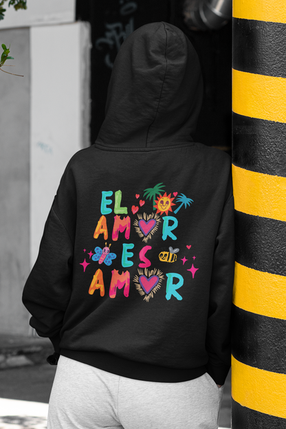 Sudadera con capucha “El Amor es Amor” 🌈