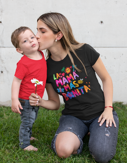 „Die schönste Mama“-T-Shirt