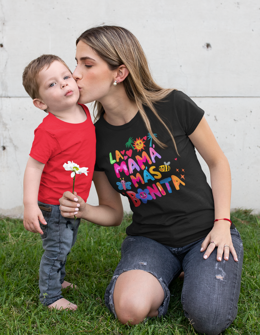 Camiseta "La Mamá Más Bonita